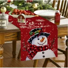 クリスマス テーブルランナー サンタクロース 北欧風