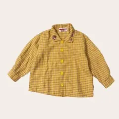 ✴︎ミキハウス✴︎チェック柄✴︎シャツ✴︎80cm