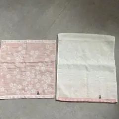 桜おり布　今治タオル　フェイスタオル・.ウォッシュタオル