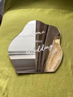 ミラー（結婚式受付、ウェルカムスペースなど）