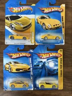 ホットウィール 4台セット フェラーリ458 / インフィニティ / バイパー ホットウィール 4台セット フェラーリ458 / インフィニティ / バイパー