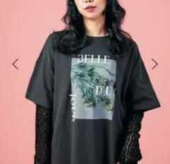 レプシィム　袖レースレイヤード長袖Tシャツのサムネイル