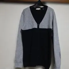 THE SHOP TK バイカラー カーディガン XLのサムネイル