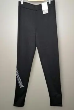 未使用　KAMMA ブラックレギンス ロゴ入り　パンツ　スパッツ　S