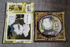 呪術廻戦　バースデイ缶バッジ　名場面ジオラマフィギュア　夏油傑　アクリルスタンド