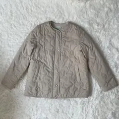 Petit Honfleur キルティングジャケット9 ベージュ　◆A491