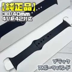 【純正品】ブラックカラー M/L 38/40/41/新42mm対応