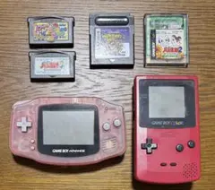 ゲームボーイアドバンス・カラー　ソフトセット
