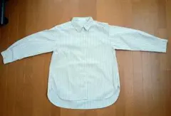 【クリアランスセール】SM2 blue ストライプシャツ(アイボリー)