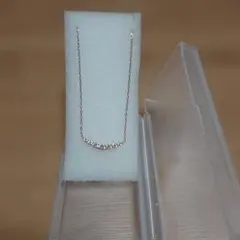 カナル4℃ Ｋ10ピンクゴールドネックレス