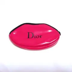 【傷あり】Dior ノベルティリップ型ポーチ【中古品】