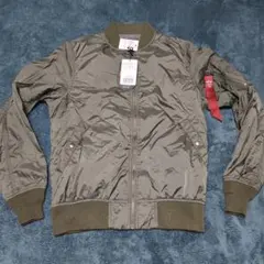 ALPHAINDUSTRIES ミリタリージャケット M ヴィンテージグリーン