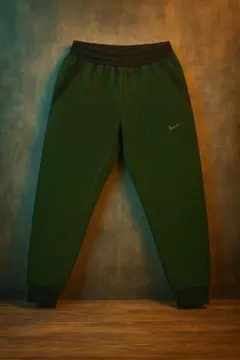 NIKE ナイキ スウェット ジョガーパンツ L ブラック×グリーン 値下げ可
