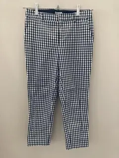 ノーリーズ　クロップドチェックパンツのサムネイル