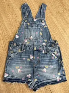 baby GAP ディズニー 花柄　サロペット