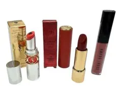 ★新品 ★BOBBI BROWN＆YSL＆LANCOME　リップ3点セットのサムネイル
