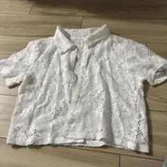 GU レースカーディガン