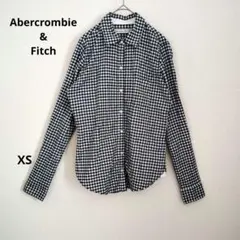 Abercrombie & Fitch ギンガムチェック柄 長袖 シャツ XS