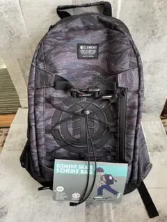 エレメント スケート スキームバッグ 30L 迷彩柄 リュック バックパックのサムネイル