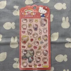 ハローキティ 3D立体シール Tok!Tok!ステッカー