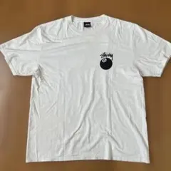 Stussy 8 Ball Tシャツ ホワイト