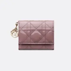 【値下げしました】Dior 財布 ロータスウォレット カナージュ