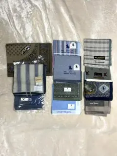 メンズ　ブランドハンカチ　11枚セット serge guebey