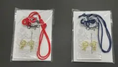 関西万博2025 限定販売 ミャクミャク 透明 アクリル お守り 金 箔押し