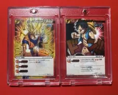 ミラバト ミラクルバトルカードダス ルフィ 悟空 プロモ ワンピース