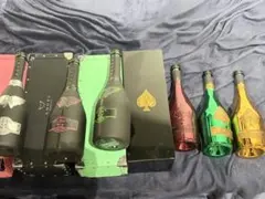 19日迄！最終！【空瓶】アルマンド5本set Armand de Brignac - メルカリ