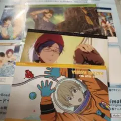 Free! ブロマイド 竜ヶ崎怜 葉月渚 橘真琴 計3枚