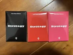 TWICE STRATEGY STEP1.2.3 初回特典トレカ　3枚セット