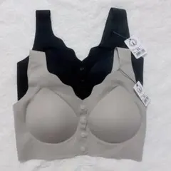 シームレス　ナイトブラ　授乳ブラ フノンワイヤー　XL〜XXL 2枚セット