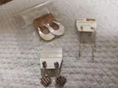 未使用ピアス3点セット