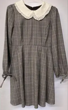 evelyn ワンピース チェック柄 ガーリー 量産 Mサイズ