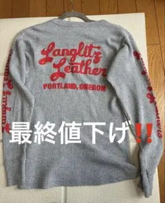 希少ラングリッツレザーズ サーマルロンT Green Hills USA製 Mのサムネイル