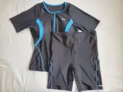 FILA スポーツ用水着 セット サイズ15 ブラック/ブルー