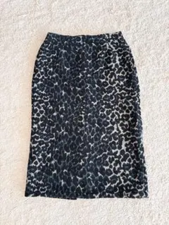 センス オブ プレイス バイ アーバンリサーチ レオパード柄タイトスカート 38
