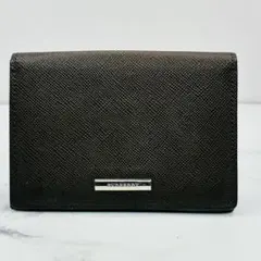【極美品】BURBERRY 名刺入れ カードケース ダークブラウンのサムネイル