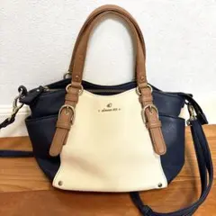 4℃ 2way ショルダーバッグ　ハンドバッグのサムネイル