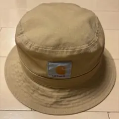 Carhartt ベージュ バケットハット 未使用に近い