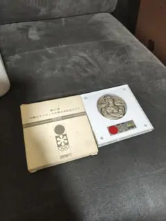 札幌オリンピック1972年 純銀 銀約105g 銅約92g 銀メダル セット