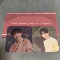 seventeen ジョンハン　セブチカフェ　コースター　ボカチ　クリアファイル