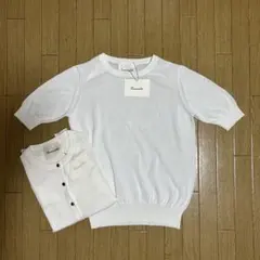 未使用/Emmaculate/エマキュレイト/半袖/コットン/ニット/付属品ありのサムネイル