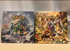 ポケモンカード　サイバージャッジ・ワイルドフォース各1BOX