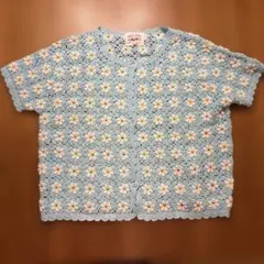 メゾピアノ　レース　カーディガン　Lサイズ　100サイズ　難あり