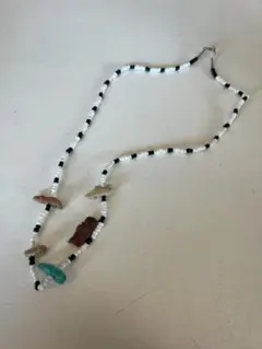 ズニ族 スターリング シルバー925 フェティッシュ ネックレス ZUNI 1