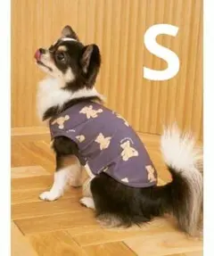 gelato pique 「CAT＆DOG」ベア柄プルオーバー（S）ネイビー