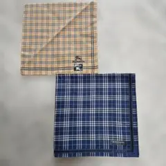 BURBERRYハンカチ2枚セット(新品未使用品)