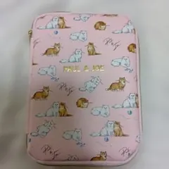 ゼクシィ　付録　PAUL & JOE 猫柄 マルチケース ポーチ ピンク
